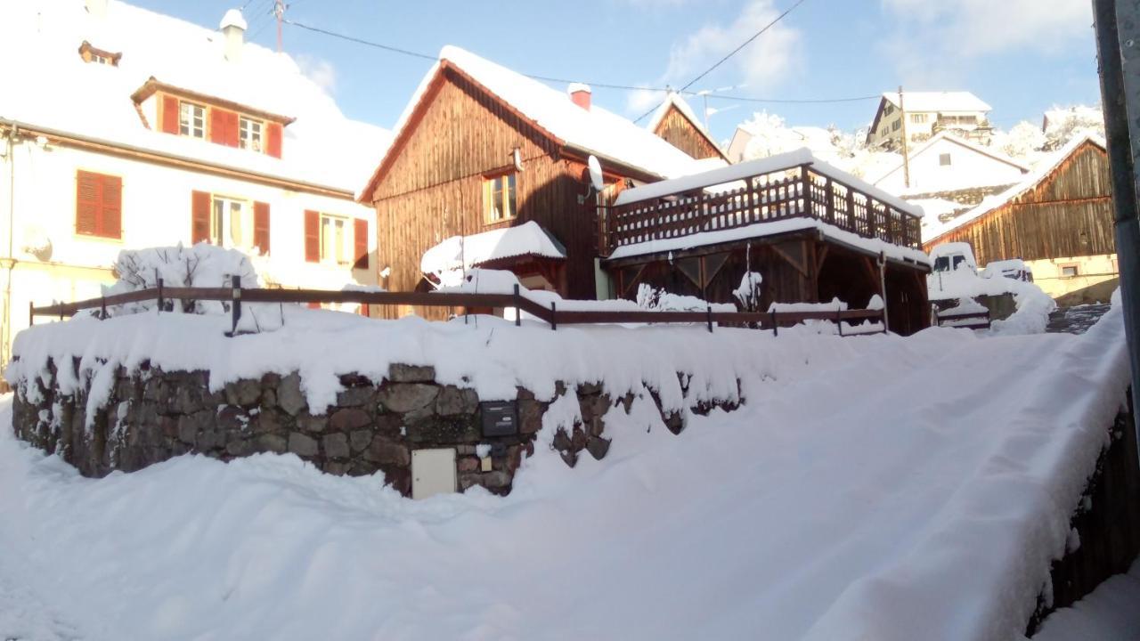 Le Chalet Du Tanet Spa Sauna Terrasse En Alsace Soultzeren Exterior foto
