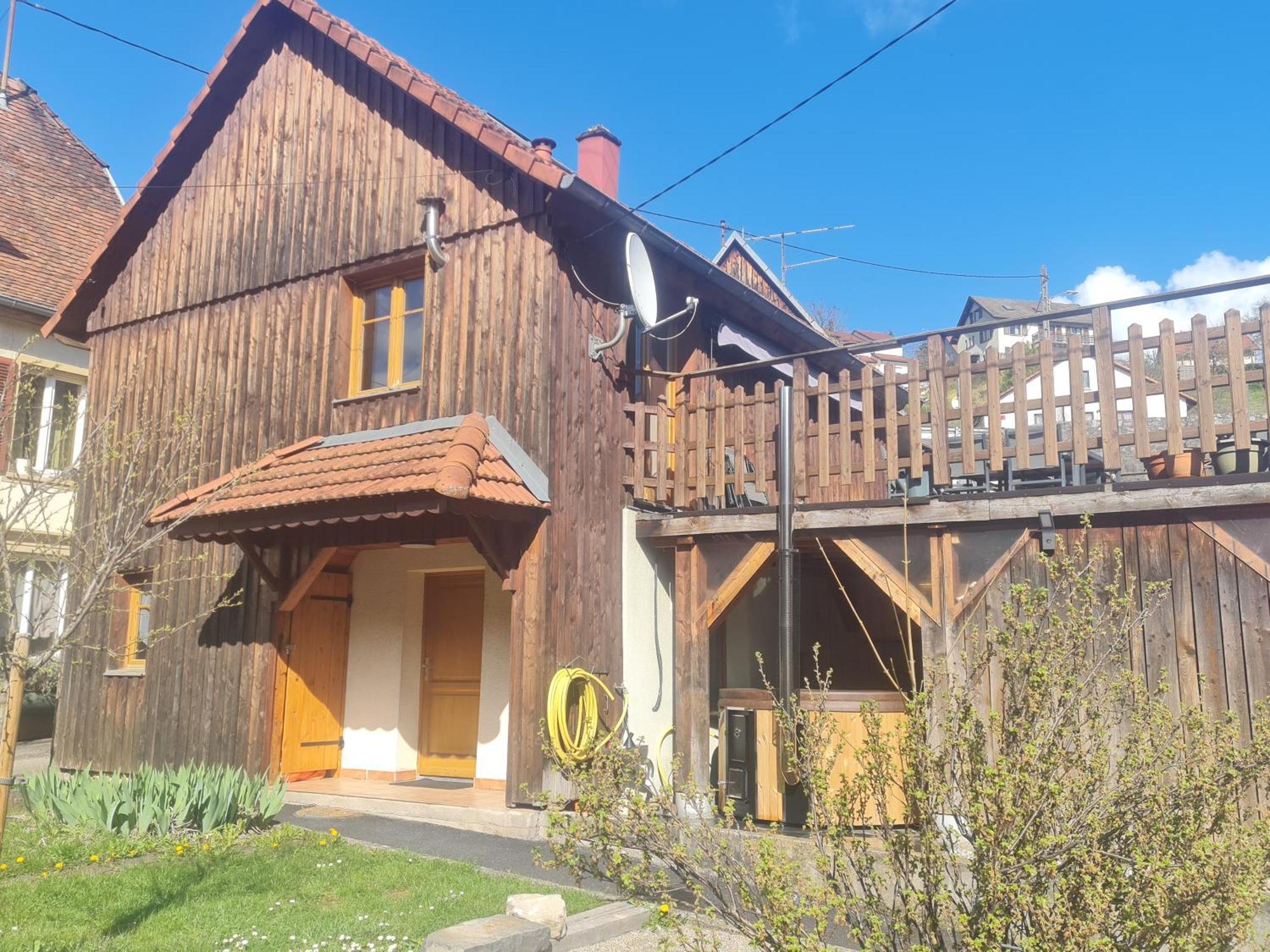 Le Chalet Du Tanet Spa Sauna Terrasse En Alsace Soultzeren Exterior foto